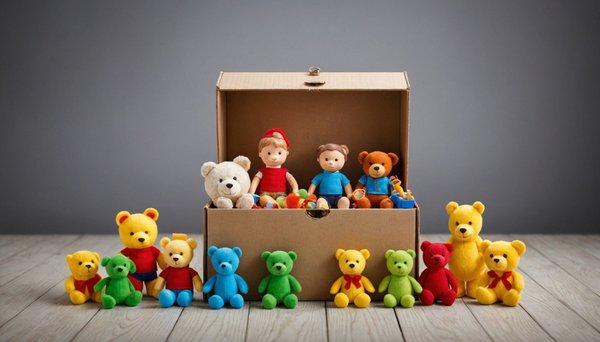 Mystery toys in a box: uncover unique surprises today
